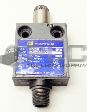 SQUARE D MS02S0054 LIMIT SWITCH 3A 125/250 VAC