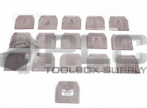LOT OF 16 NEW ALLEN BRADLEY 1492-EB10 TERMINAL BLOCK END BARRIERS