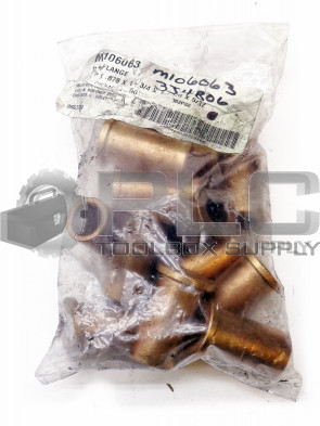 BAG OF 13 NEW ISOSTATIC M106063 P/M FLANGE .627 X .878 X 1-3/4 X 1-1/8 X 5/32