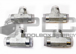 LOT OF 4 NEW BI HI1311 1/2" T-FITTING
