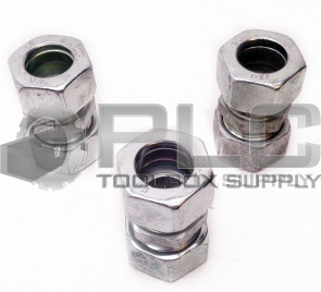 LOT OF 3 NEW 22-L E0 DE 7/8" STRIAGHT FITTING