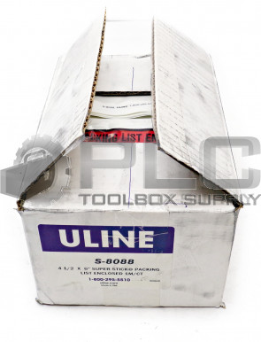 NEW ULINE S-8088 4-1/2 X 6" SUPER PACKING LIST ENVELOPES (APPROX. 1000 PER BOX)