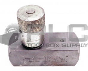 PARKER F800S 1/2" CHECK FLOW VALVE