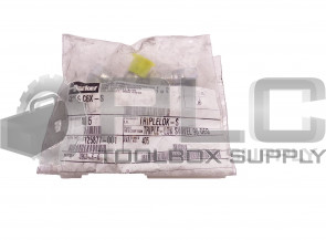 BAG OF 5 NEW PARKER 6 C6X-S TRIPLE-LOK SWIVEL 90° FITTING