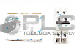 NEW EATON FAZ-C15/2-NA CIRCUIT BREAKER 15A C 2 POL. -480Y/277VAC