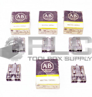 LOT OF 5 NEW ALLEN BRADLEY 800M-XA CONTACT BLOCKS 300 VAC 720VA BREAK 110-300V