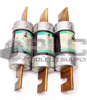 LOT OF 3 ECON ECN300 TIME DELAY DUAL ELEMENT CLASS R-K5 FUSE 300AMP 250V