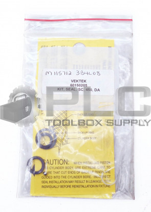 NEW VEKTEK 60150205 SEAL KIT SC 450 DA 60-1502-05