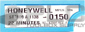 HONEYWELL ST7800 A 1138 TIMER MODULE 22 MINUTES 0150