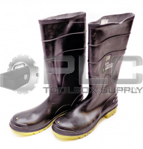 NEW ONGUARD/ANSELL ASTM F 2413-05 SIZE 14 STEEL MIDSOLE WORK BOOTS 86802