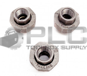 LOT OF 3 NEW 150 1/2" COUPLING PIPE UNION