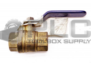 NEW NIBCO TFP600A 3/4" BRASS BALL VALVE FEMALE THREAD