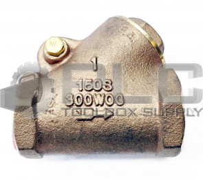 NEW 150S 300WOG BRONZE SWING CHECK VALVE
