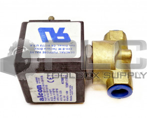 NEW ALCON U21412115 SOLENOID VALVE 1/4 H504 E5 11B31C1A1-1A41A MISSING WIRE PLUG