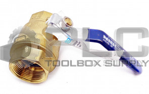 NEW NIBCO TFP600A 1-1/4" BREASS BALL VALVE FEMALE THREAD