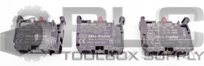 LOT OF 3 NEW ALLEN BRADLEY 800F-X01 SER A CONTACT BLOCK