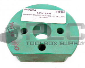 NEW INTELLIGRATED 730606 #50 CHAIN GUIDE 4.10\"OD FKI