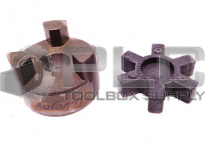 NEW LOVEJOY L-099 22MM JAW COUPLING W/ RUBBER SPIDER INSERT FOR L-099/L-100