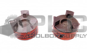 LOT OF 2 NEW LOVEJOY L-095 .875/7/8" JAW COUPLING
