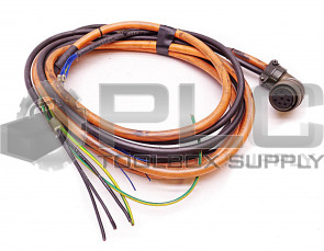 8543 MS3106A22-18S CONNECTOR W/2-E73526 CABLES