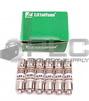 LOT OF 6 NEW LITTELFUSE KLKR 9 FUSE 600 VAC CLASS CC