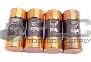 LOT OF 4 NEW BUSSMANN JKS-60 LIMITRON FUSE CLASS J 600VAC