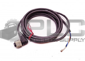 NEW KEYENCE OP-75722 4 PIN FEMALE L-SHAPE CONNECTOR CORDSET