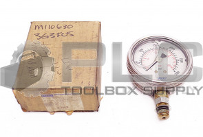 WIKAI 9767150 1/4" NPT PRESSURE GUAGE 0-3000 PSI BOTTOM CONNECT