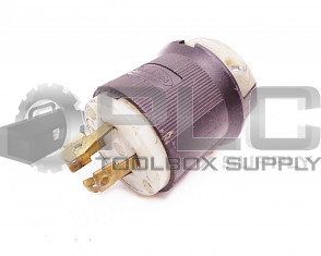 HUBBELL HBL2741 TWIST LOCK PLUG 30A 3Ø 600VAC