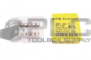 PACK OF 5 NEW BUSSMANN GMC-300-R FUSE 35A 250VAC