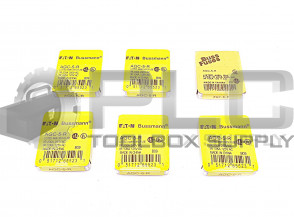 LOT OF 6 5-PACKS NEW BUSSMANN AGC-5-R FUSE 200A 250VAC