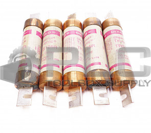 LOT OF 5 GOULD TRS125R TRI-ONIC FUSE 600VAC