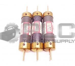 LOT OF 3 LITTELFUSE FLSR 125 SLO-BLO FUSE CLASS RK-5 600VAC
