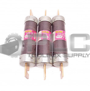 LOT OF 3 BUSSMANN FRS-R 200 TIME-DELAY FUSE CLASS RK5 600V