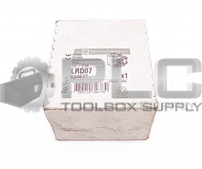 NEW SCHNEIDER LRD07 OVERLOAD RELAY 1.6-2.5A