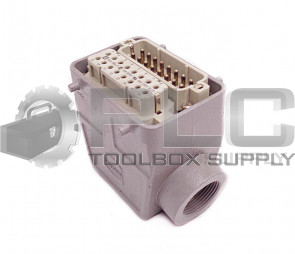 HARTING HOOD SIDE ENTRY W/HAN 16A-M CONNECT W/HAN 16A-F CONNECT