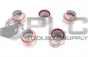 LOT OF 5 NEW 1 1/2" SC CONNECTOR