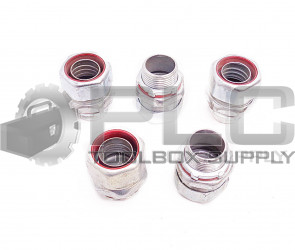 LOT OF 5 NEW 1" SC CONNECTOR FITTINGS 