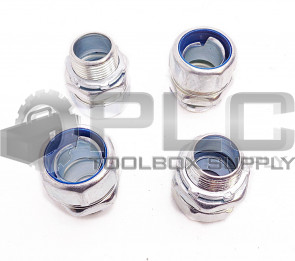 LOT OF 4 NEW T&B 1" LIQUID-TIGHT CONNECTOR