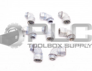 LOT OF 8 NEW O-Z/G 4Q-975 LIQUID-TIGHT CONNECTOR