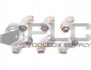 LOT OF 6 NEW CH 3/4" LIQUID-TIGHT CONNECTOR 90 DEGREE