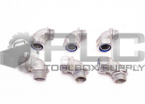 LOT OF 6 NEW T&B 3/4" LIQUID-TIGHT 90° ELBOW CONNECTOR *READ*