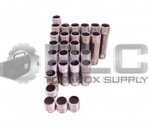 LOT OF 28 NEW THREAD-RITE 1" PIPE NIPPLES 1-1/2" TO 6" LENGTH *READ*