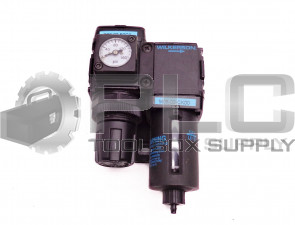 NEW WILKERSON R08-02-F0G0 REGULATOR MAX 300 PSIG W/M08-02-CK00 FILTER