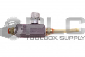 PARKER F600S FLOW CONTROL VALVE 5000 PSI W/2 SMC 3/8" MANIFOLD FITTINGS