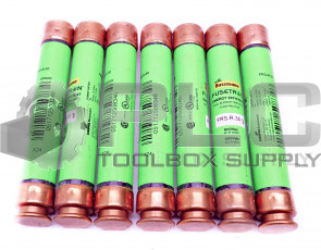LOT OF 7 NEW BUSSMAN FRS-R-30 ENERGY EFFICIENT FUSES CLASS RK5 600VAC 300VDC