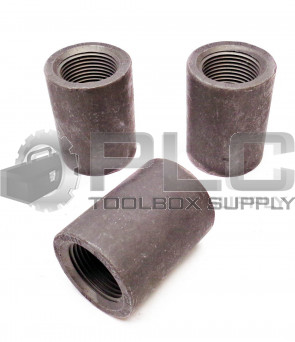 LOT OF 3 NEW A/SA105 1-1/8" COUPLINGS 413888 3M B16