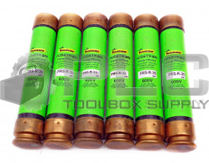 LOT OF 6 NEW BUSSMANN FRS-R-35 ENERGY EFFICIENT FUSES CLASS RK5 600V