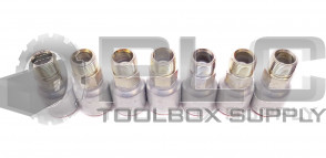 LOT OF 7 NEW PARKER 10143-12-12 HOSE FITTING 3/4" HOSE X 1" MALE THREAD