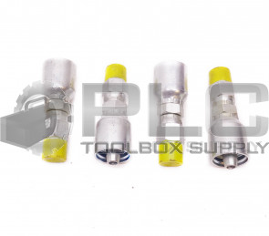 LOT OF 4 NEW HOSE FITTING 5/8" OD MALE THREAD X 3/8" HOSE